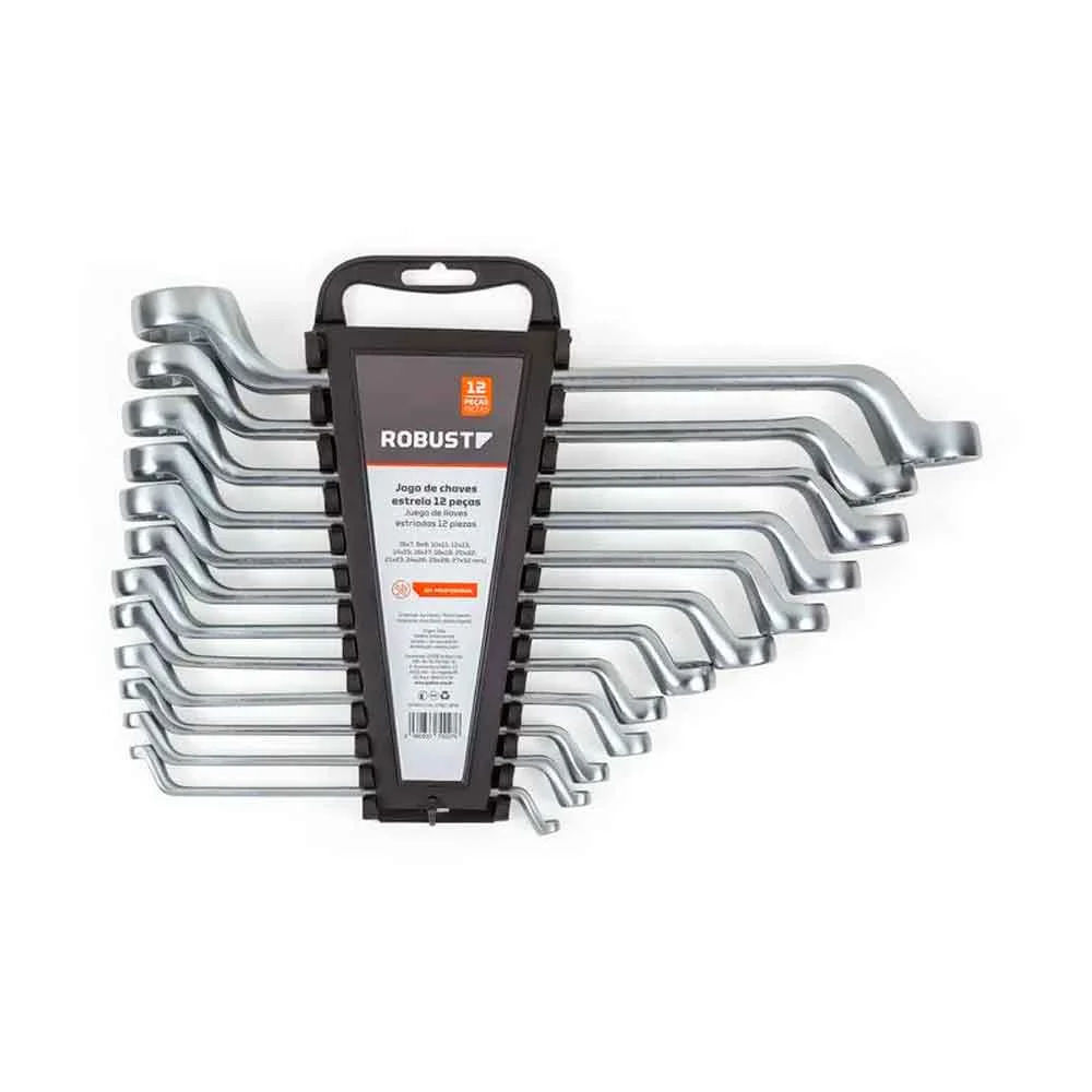 Jogo Estrela Robust 06 A 32mm 12 Peças 3370027